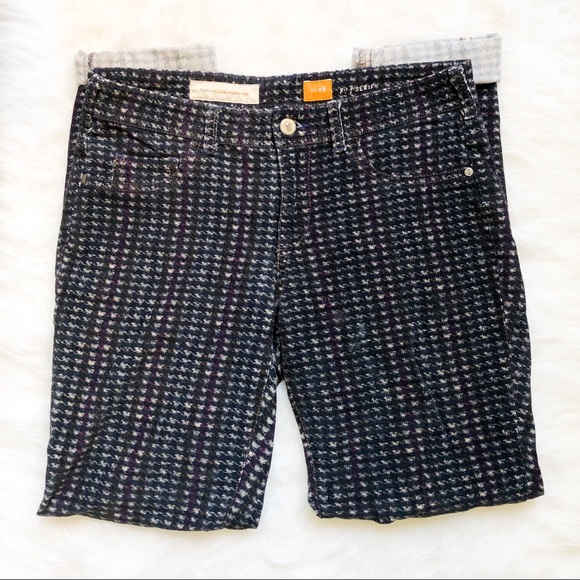 🎉SOLD🎉 Anthropologie Pilcro and the Letterpress Serif Houndstooth Pants - Picture 2 of 6